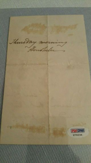 Queen Emma signed letter signed with envelope addressed to Mr.  Dominis 2
