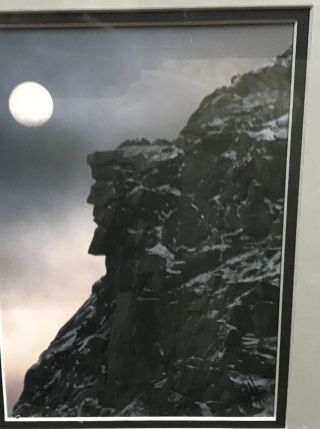Hampshire Stormy Old Man Print Old Man Of The Mountain