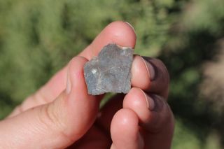 NWA 11182 Meteorite slice Lunar Meteorite 1.  5 gram full slice MOON ROCK 4
