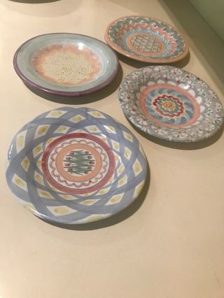 mackenzie childs Bowls And Plates 4 Each 2