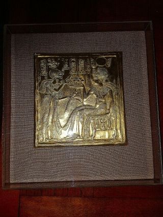 Mma Metropolitan Museum Of Art Treasures Of Tutankhamun Gold Panel Egyptian 1976