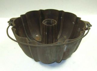 Hard To Find Griswold Erie 965 Cake Mold Bundt Pan Cast Iron