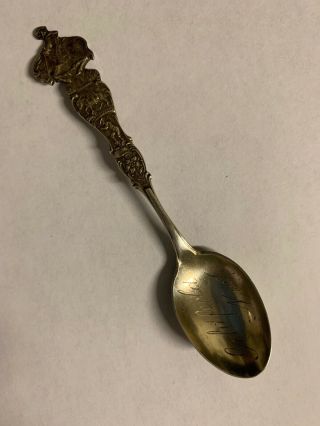 Goldfield,  Nevada Sterling Silver Souvenir Spoon