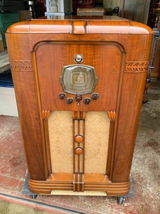Scott 16 Console Radio Warrington Cabinet
