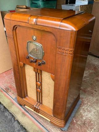 Scott 16 Console Radio Warrington Cabinet 5