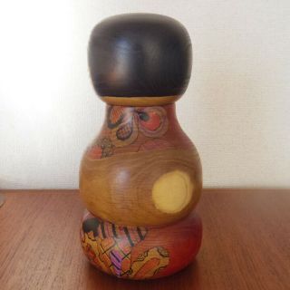 Japanese sosaku kokeshi doll BY Hideo Ishihara 10 1/5inch (26cm) 4lb 5