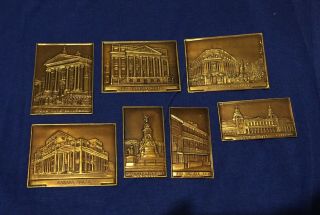 Summit Cigarette Cards,  Famous Buildings And Monuments Of Britain (1934) 7 Cards