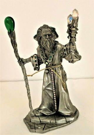 Gwydion The Wizard By Rawcliffe Pewter Mythical