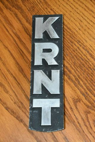 KRNT Television/Radio Call Letters Des Moines,  Iowa 2