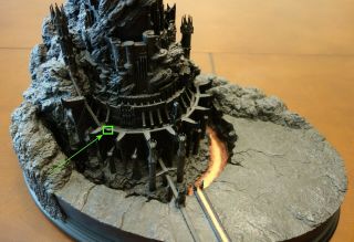 Weta LOTR - Barad - dur Environment (Black Tower Fortress of Sauron) (762/1000) 6