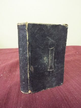 1864 - Civil War Bible - Nt - Presented To Master John Hartman