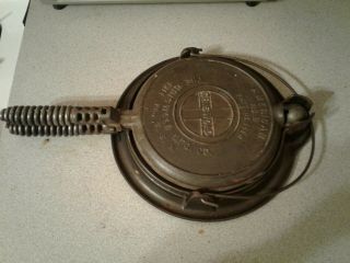 Griswold Waffle Maker American,  8,  With Base,  Pat.  No.  151n,  From Erie,  Pa.