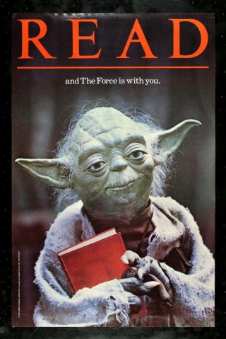 Yoda ✯ Cinemasterpieces Return Of The Jedi Star Wars Movie Poster