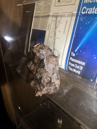 Meteorite,  Iron IAB - MG: 2177 grams rough Meteorite From Odessa Texas 6