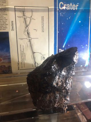 Meteorite,  Iron IAB - MG: 2177 grams rough Meteorite From Odessa Texas 7
