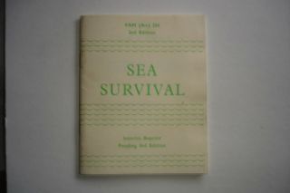 Collectable Mod Sea Survival Booklet Aircrew Issue