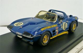 Smts/marsh Models 1:43 Scale Metal 1963 Gran Sport Corvette - J.  Simon - Rp - Mm