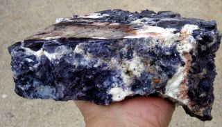 3.  78 Lb Tiffany Stone Rough,  Bertrandite,  Opalized Fluorite From Utah (r5)