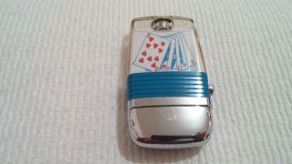 Vintage Scripto Vu Lighter with Cards Looks 3