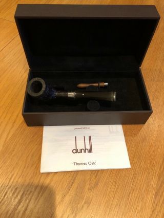 Dunhill Thames Oak Limited Edition Briar Pipe 390 Of 500 4