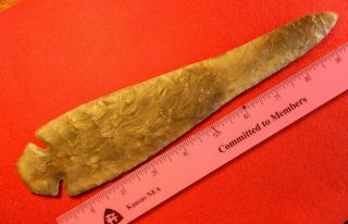 Authentic Native American Indian Artifact Arrowheads Knife Ceremonial Point