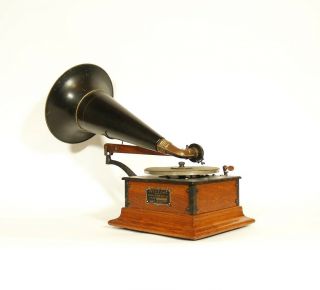Exceptional 1902 Victor R Phonograph Complete,  Correct & All A Gem 3