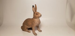 Antique German Paper Mache Candy Container - Easter Bunny - 6 X6.  5 In - - (3)