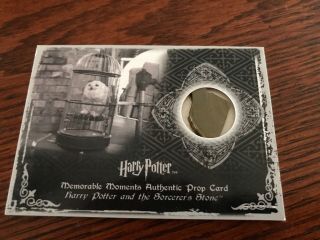 Harry Potter Memorable Moments Hedwig’s Perch Prop Card