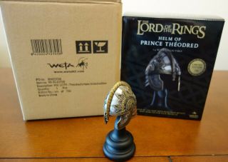 Weta Lotr Hobbit - Helm Of Prince Theodred 1/4 Scale Helm (223/750)
