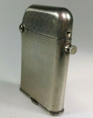 Thorens Ladies Lighter 1930 ' s Silver Single Claw Automatic 2