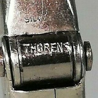 Thorens Ladies Lighter 1930 ' s Silver Single Claw Automatic 5