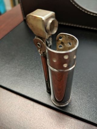 Vintage WWII Era Sterling Silver Dunhill Service Lighter 5