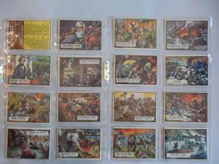 Complete Set 1962 Topps " Civil War News " Trading Cards