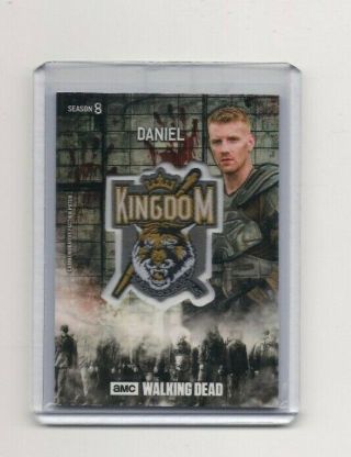 Walking Dead Season 8 Daniel (kingdom) Faction Patch Card Target Exclusive