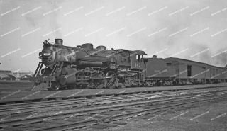 Orig Neg Maine Central 4 - 6 - 2 467 Action At Union Station 2 ½ X 4 ¼ Inch