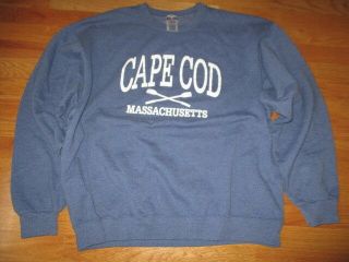 Vintage Jerzees Label - Cape Cod - Massachusetts Regatta (xl) Sweatshirt