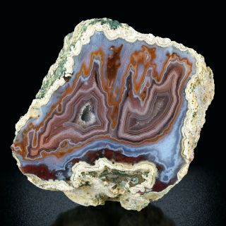Top Quality Toubkal Agate From Asni Area,  Morocco Achat Marokko Maroccan Agat