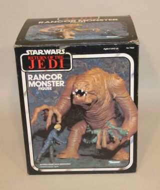 1983 Kenner Star Wars Rotj Rancor Monster Figure No.  71060 Nrfb