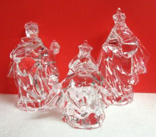 The Three Wisemen Nativity Christmas Religious Spiritual Acrylic Figurines