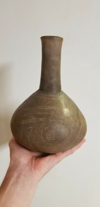 Authentic Copeland Ridge Caddo Waterbottle Pottery Artifact