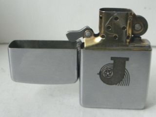 1937 - 1950 Zippo Lighter Pat.  2032695 With 5 Lugs And Fancy J On The Front ?