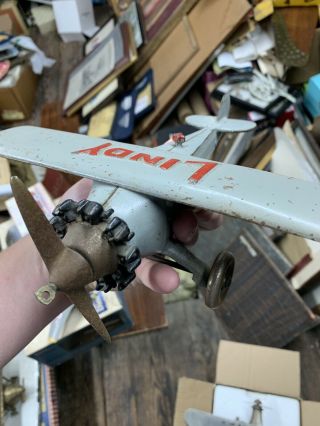 Charles Lindbergh Metal Airplane Toy