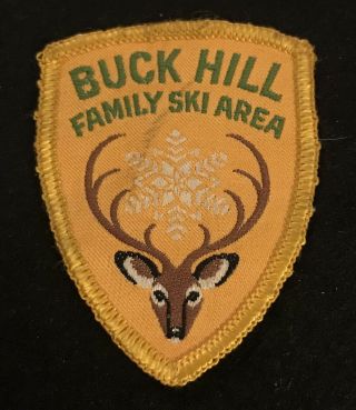 Buck Hill Family Ski Area Vintage Skiing Burnsville Minnesota Mn Souvenir Travel