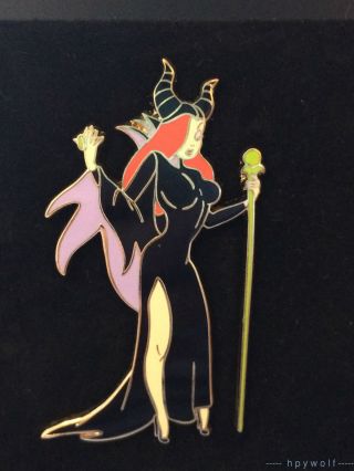 Disney Shopping Jessica Rabbit Dressed As Maleficent Halloween Costume Le Pin