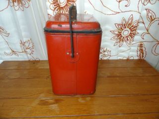 Vintage Knapp Monarch Therm - A - Chest Portable Metal Cooler