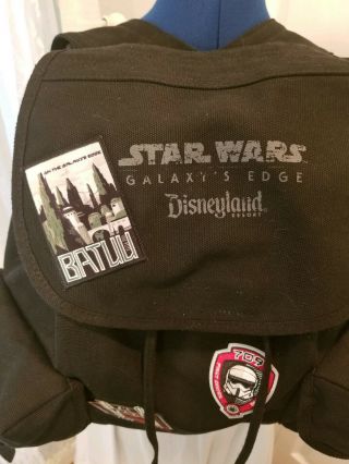 Disneyland Star Wars Galaxy ' s Edge Media Exclusive 2019 Backpack Bundle w/Comic 3