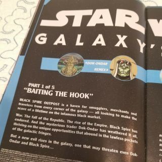 Disneyland Star Wars Galaxy ' s Edge Media Exclusive 2019 Backpack Bundle w/Comic 9