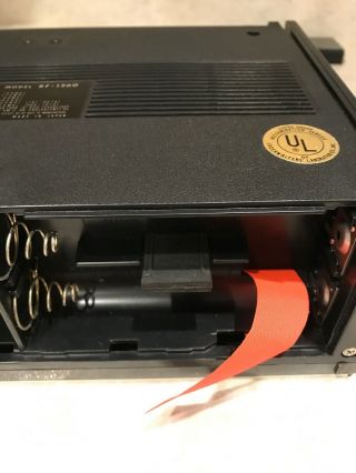 Vintage Panasonic Radio RF - 1260 Shortwave Multiband Radio With Instructions 5