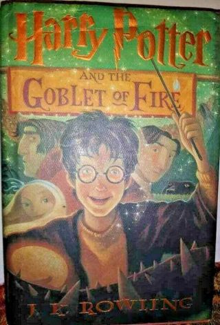 First Edition Hardcover Harry Potter & The Goblet Of Fire - Rare & Collectible