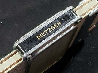 Rare Vintage Dietzgen Slide Rule With Leather Case,